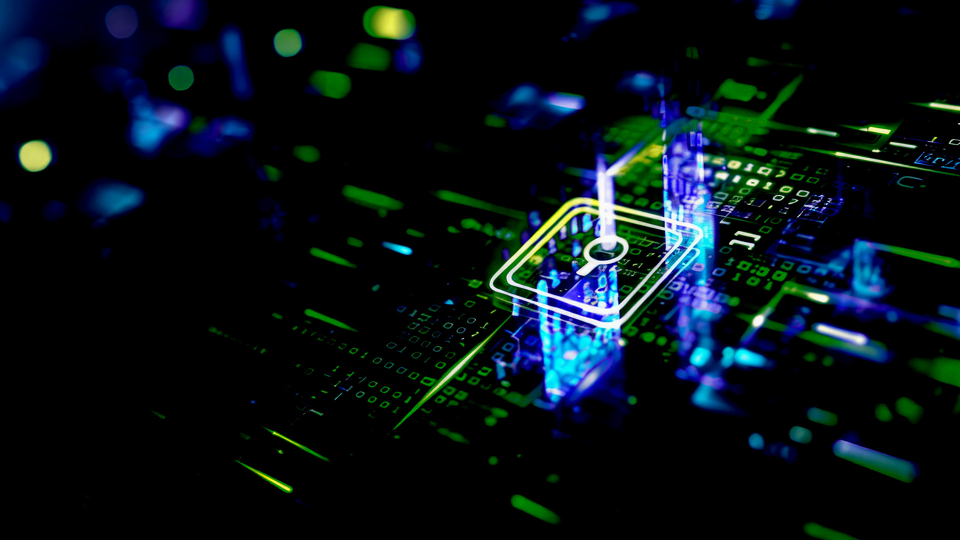 AI managing data with a safety lock